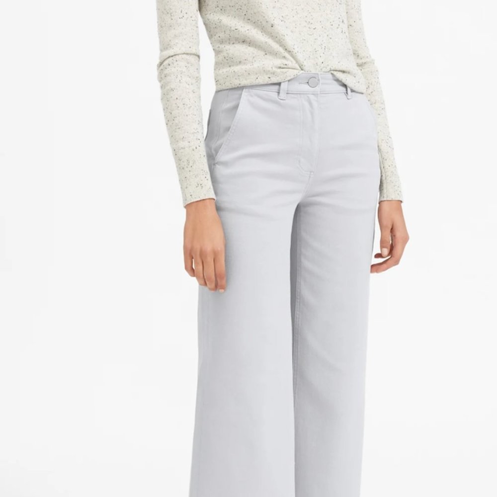 Everlane The Wide Leg Crop Pant Size OO